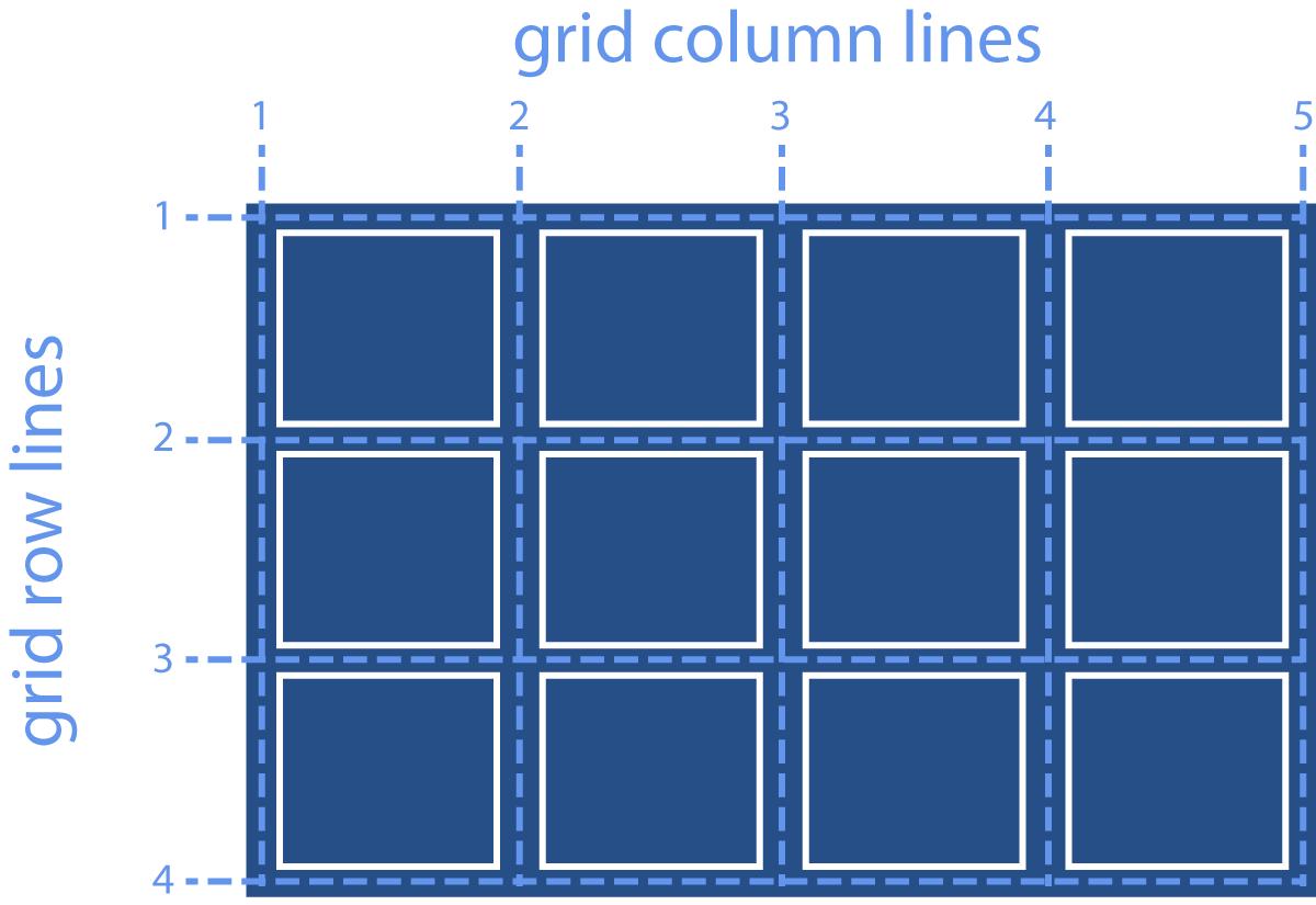 grid lines illustration